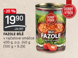 Fazole bílé v omáčce Dobrý Výběr