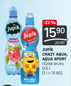 Nápoj Aqua Crazy Jupík