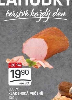 Pečeně kladenská LE&amp