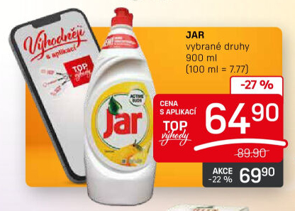 Prostředek na nádobí Jar
