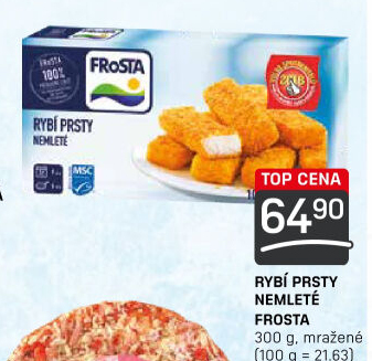 Rybí prsty nemleté mražené Frosta
