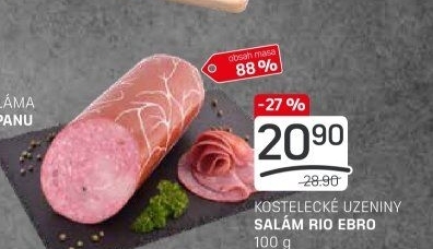 Salám Rio Ebro Kostelecké uzeniny