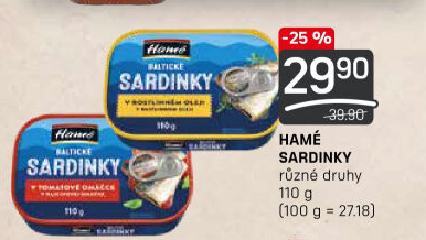Sardinky Hamé Ocean