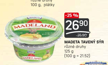 Sýr tavený Madeta