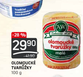 Sýr tvarůžky olomoucké A.W.