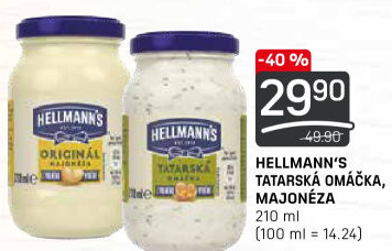 Tatarská omáčka Hellmann'