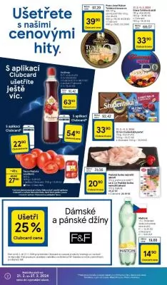 akční leták Tesco 21.2.2024-27.2.2024