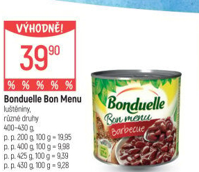 Fazole Bon Menu Bonduelle