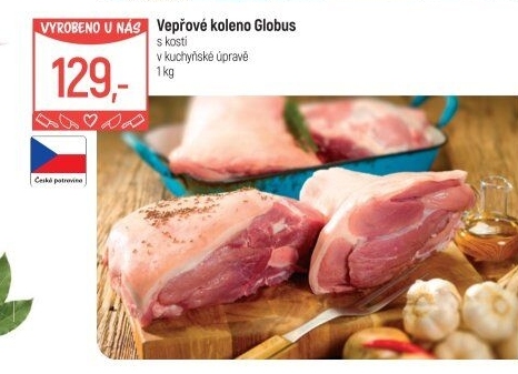 Koleno vepřové s kostí Globus