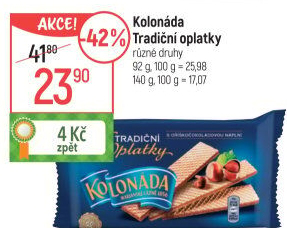 Oplatky Kolonáda Opavia
