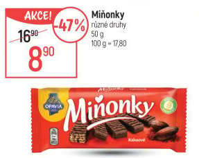 Oplatky Miňonky Opavia