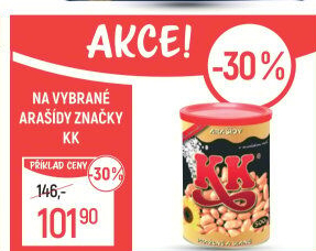 Pražené arašídy KK