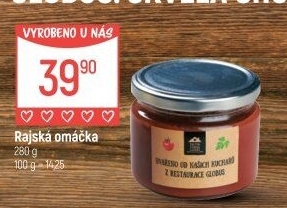 Rajská omáčka Globus