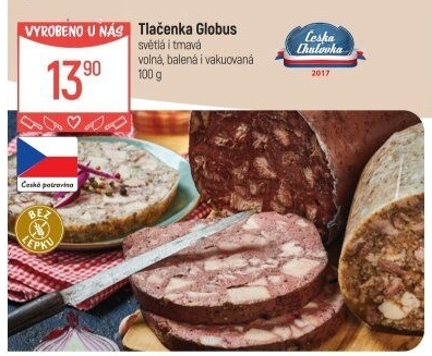 Tlačenka tmavá Globus