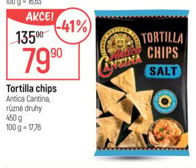 Tortilla chips Antica Cantina