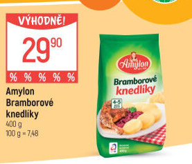 Bramborové knedlíky v prášku Amylon