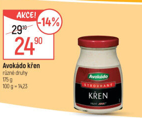 Křen strouhaný Avokádo