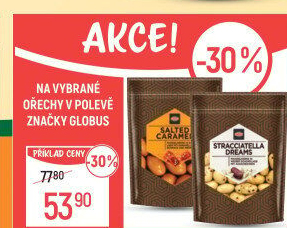 Mandle v čokoládě Globus
