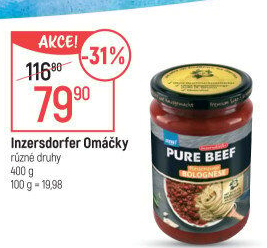 Omáčky Pure Beef Sugo Inzersdorfer