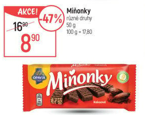 Oplatky Miňonky Opavia