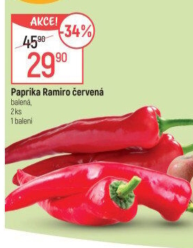 Paprika červená Ramiro