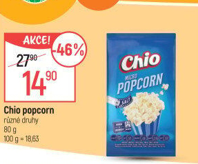 Popcorn do mikrovlnky Chio