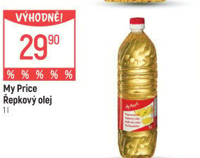 Řepkový olej My Price