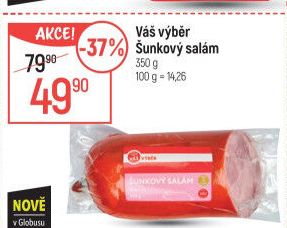 Salám šunkový Váš Výběr