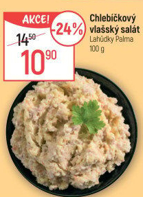 Salát vlašský chlebíčkový Lahůdky Palma