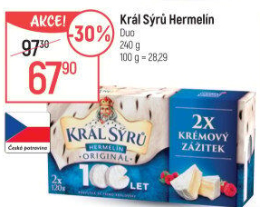 Sýr Hermelín Král sýrů