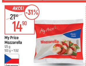 Sýr Mozzarella My Price