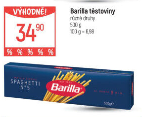Těstoviny Barilla