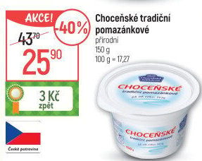 Tradiční pomazánkové Choceňské