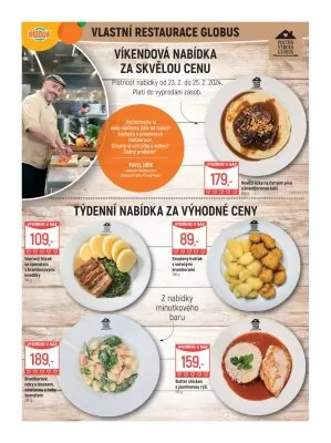akční leták Globus 21.2.2024-27.2.2024