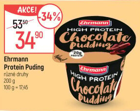 Dezert pudink High protein Ehrmann
