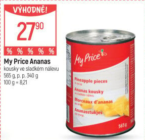 Kompot ananas My Price