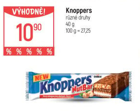 Oplatky Knoppers NutBar Storck