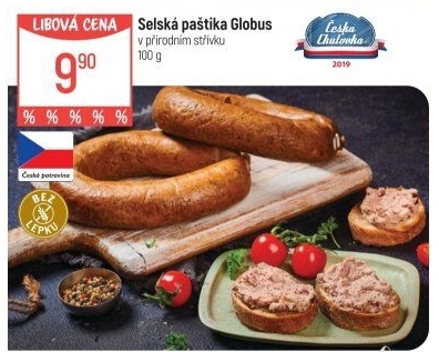 Paštika selská Globus
