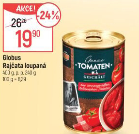 Rajčata loupaná Globus