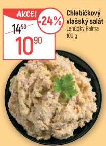 Salát vlašský chlebíčkový Lahůdky Palma