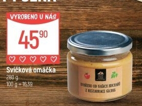 Svíčková omáčka Globus