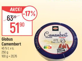 Sýr Camembert Globus