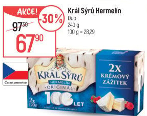 Sýr Hermelín Král sýrů