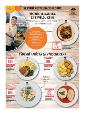 akční leták Globus 21.2.2024-27.2.2024