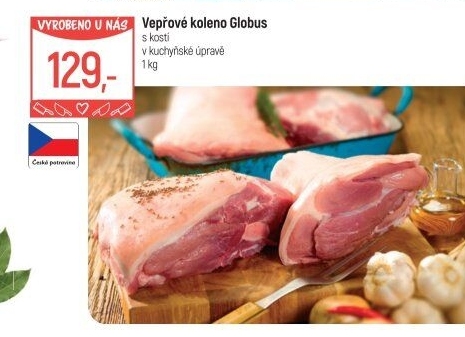Koleno vepřové s kostí Globus