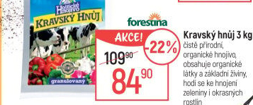 Kravský hnůj Hoštické hnojivo
