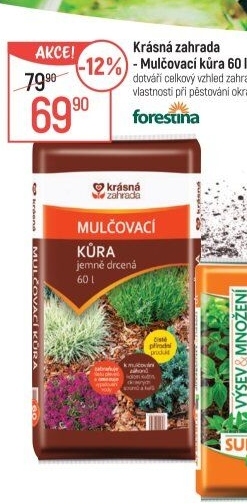 Mulčovací kůra Krásná zahrada