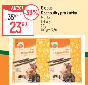 Pamlsky pro kočky Globus