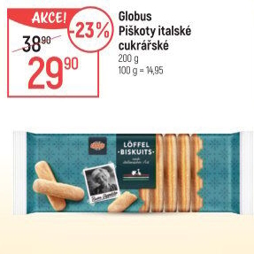 Piškoty cukrářské Globus