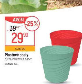 Plastový květináč